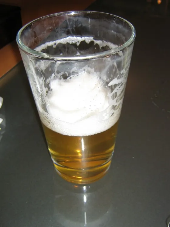 Appenzeller Naturperle in a glass